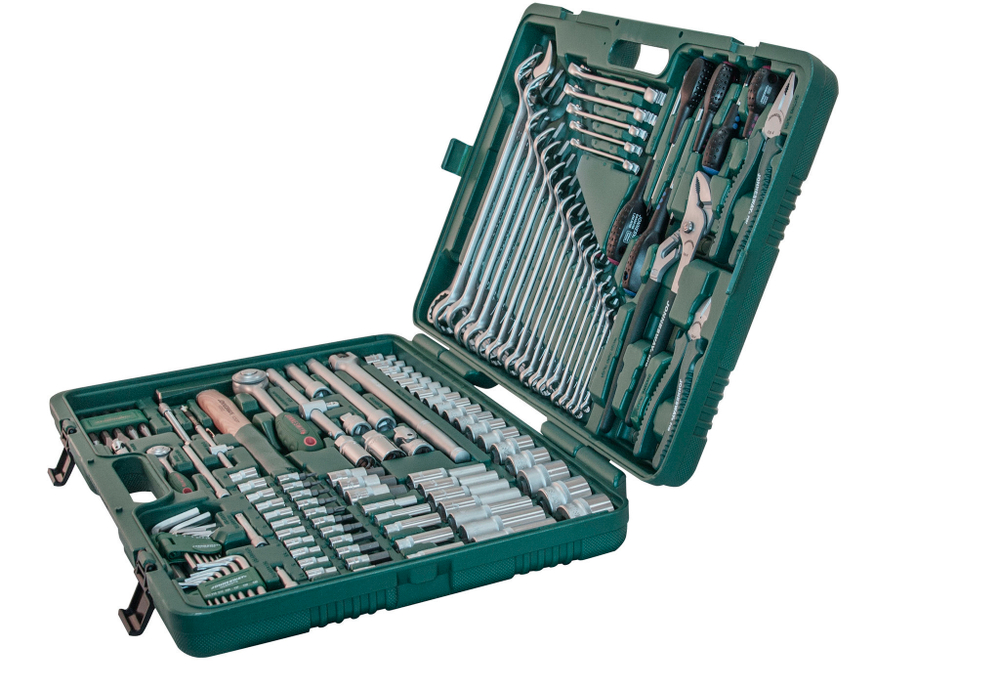 S04H524128S (S04H524128S18) Набор инструмента универсальный 1/4", 1/2"DR, 128 предметов