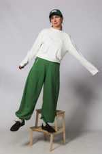 Лонгслив "Зое" в рубчик, айвори