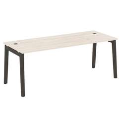 Onix Wood Direct Стол руководителя OW.SRR-6.8 Денвер Светлый/Дуб Темный/Металл Антрацит 1980*800*750