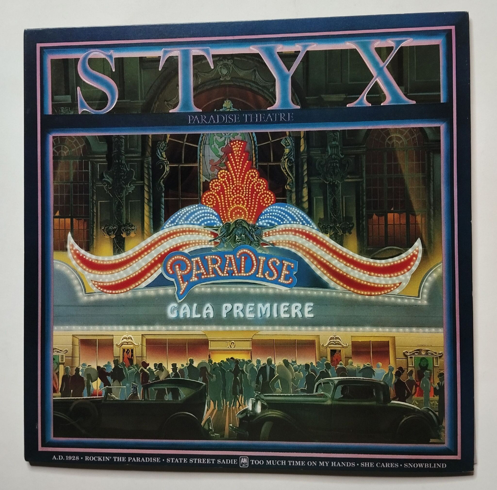 Винтажная виниловая пластинка LP Styx Paradise Theatre (Japan 1981) (No Obi)