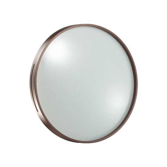 2075/EL PALE SN 000 Светильник пластик/белый/коричневый LED 72Вт 3000-6300K D490 IP43 пульт ДУ GETA COFFEE