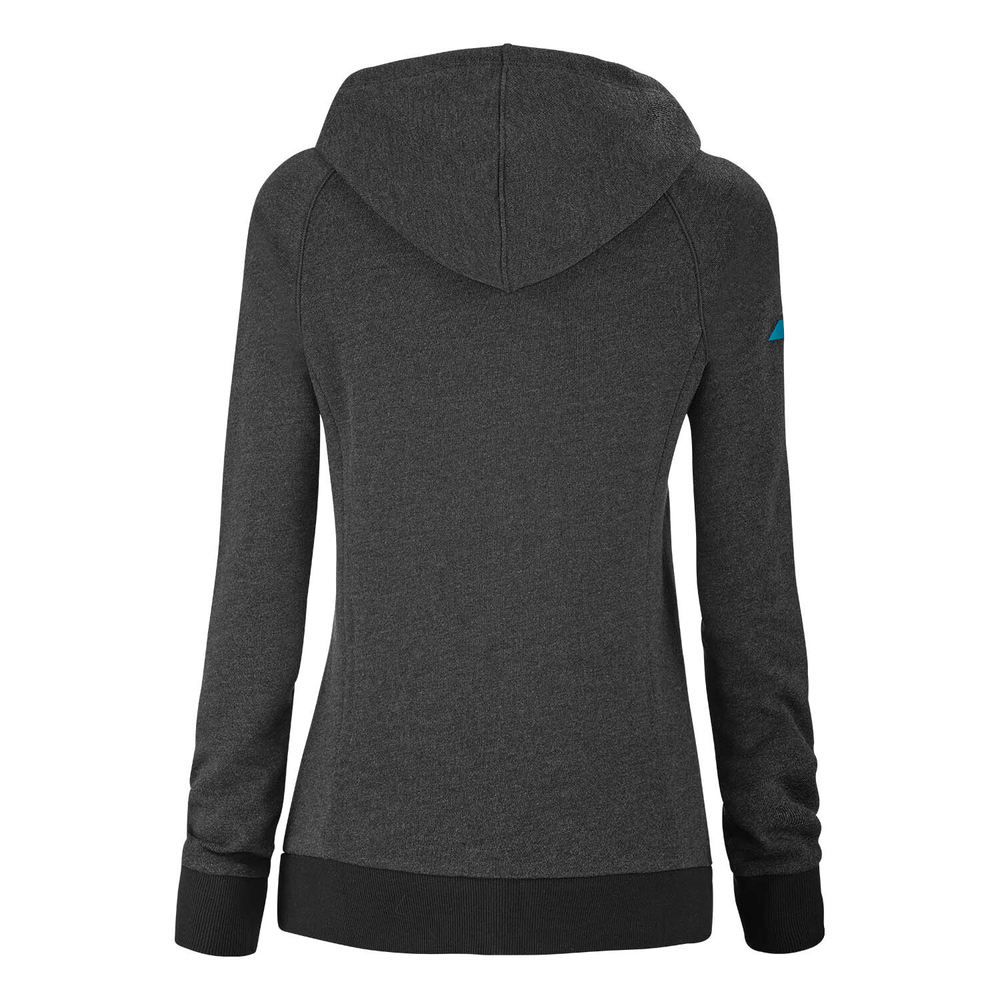 Детская теннисная куртка Babolat Exercise Hood Jacket Girl - black heather