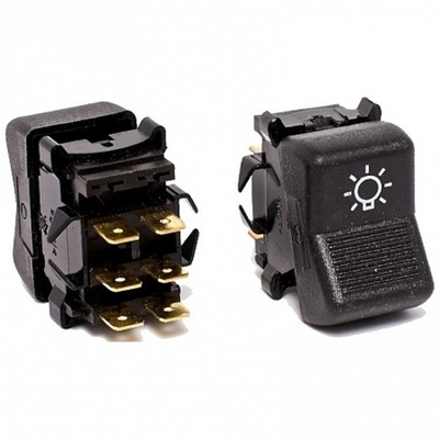 Переключатель П 147-04.29 (04.43) клавишный (главный свет) ВАЗ, МТЗ РАДИОДЕТАЛЬ