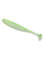 Приманка силиконовая Keitech Easy Shiner 4" PAL #01 Chartreuse Red Flake, 3 упаковки по 7 штук