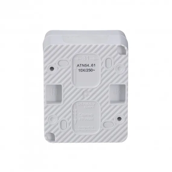 Переключатель проходной 1-кл. ОП AtlasDesign PROFI IP54 10AX бел. SE ATN540161