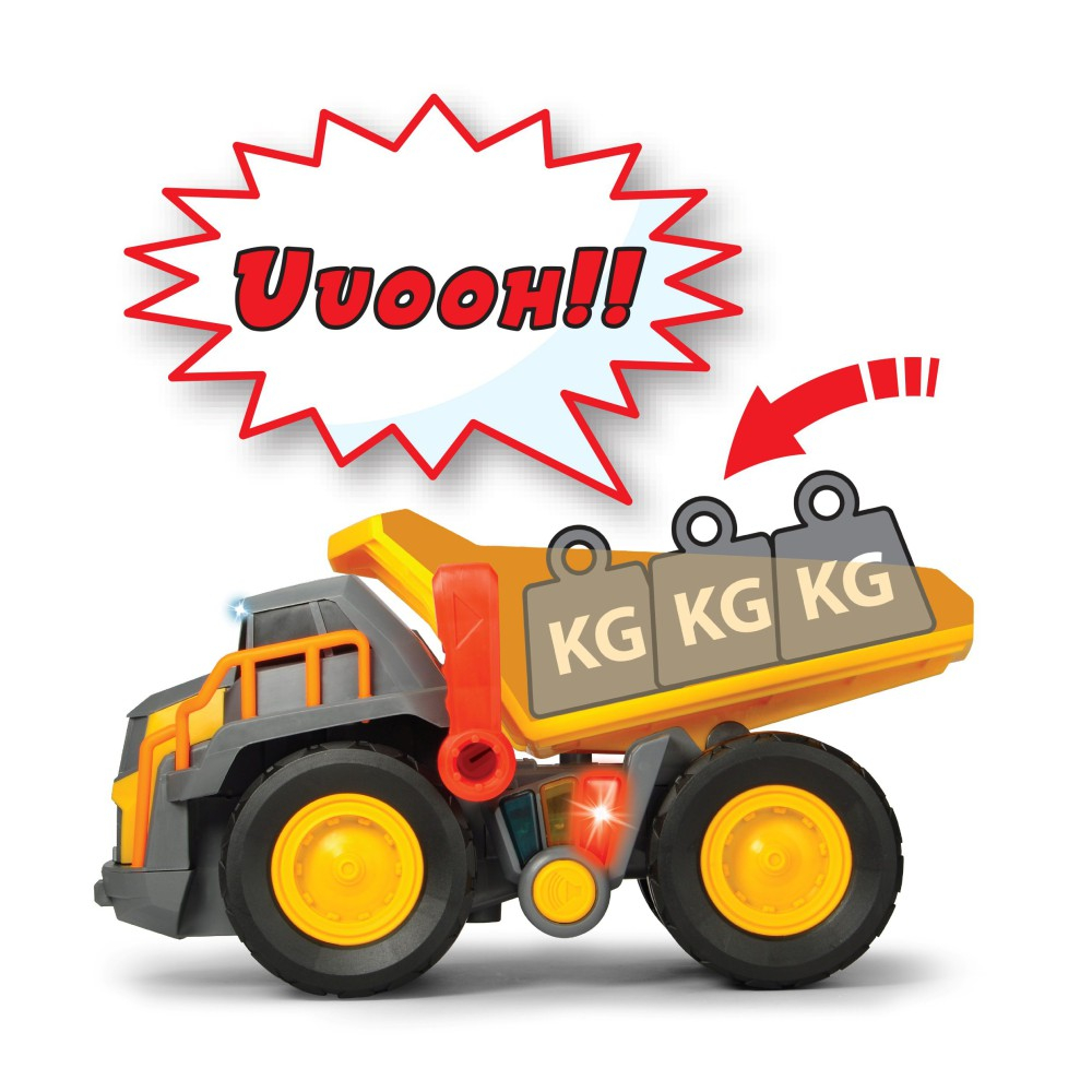 Dickie Construction - Самосвал Volvo с звуком и светом 30 см 3725004
