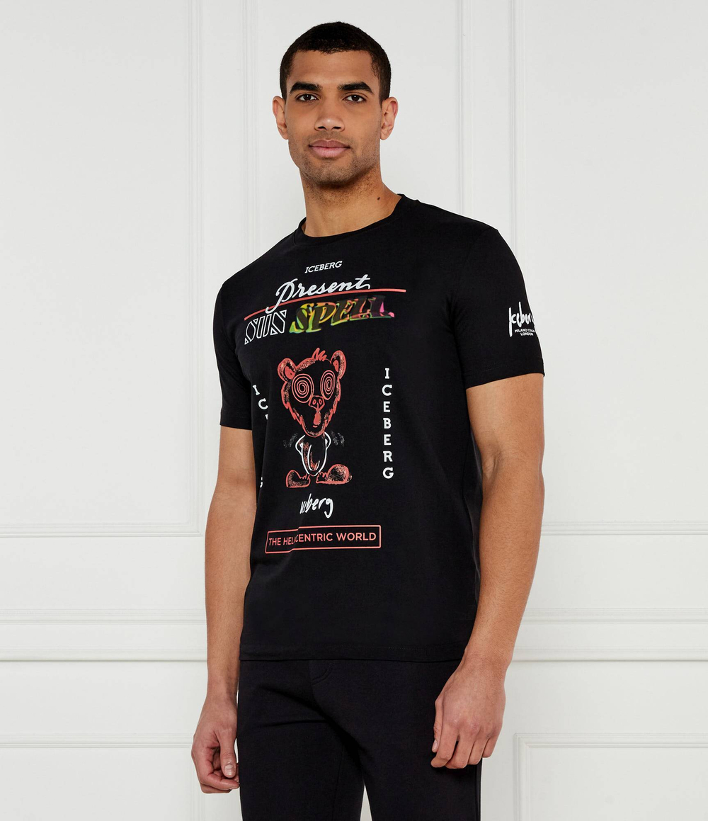 Футболка Iceberg - черный(252 I1P F02B 6325)