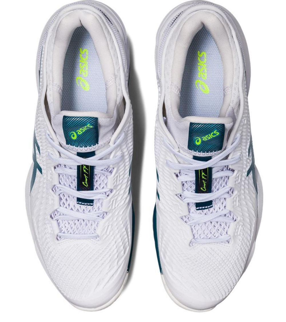 Мужские кроссовки теннисные Asics Court FF 3 - white/gris blue