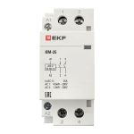 Контактор модульный КМ 25А 2NО (2 мод,) EKF PROxima