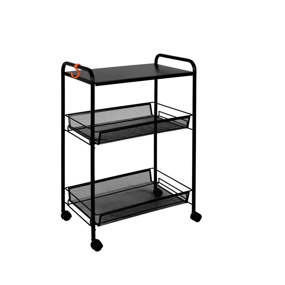 Этажерка "Ладья 33КС" (Черный)