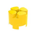 Элемент круговой 6x6x5 см для конструктора 5"