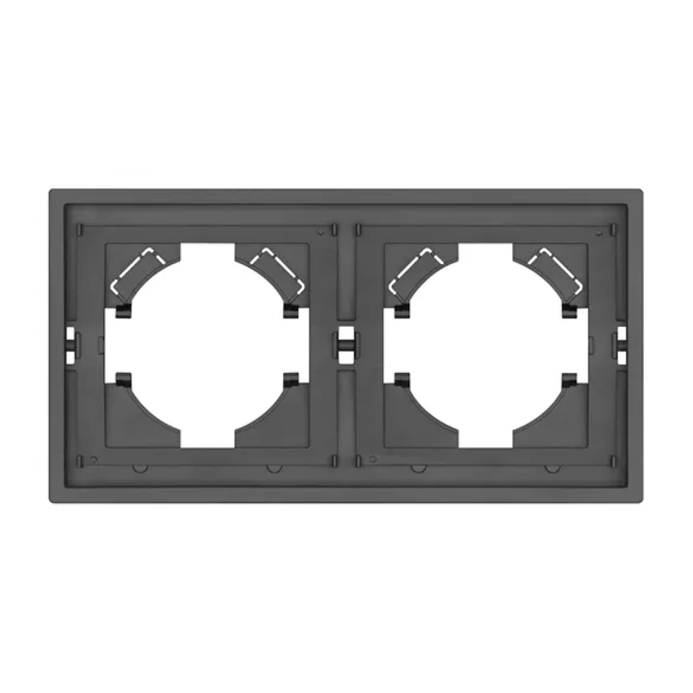 Рамка пластиковая FRM-TENDO-SFPL-2-GR (Arlight, -) 054648