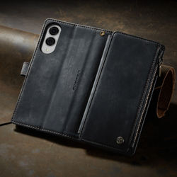 Многофункциональный чехол-кошелек CaseMe 3 in 1 Matte Wallet для Samsung Galaxy S25 Edge