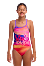 Купальник FUNKITA Girl's Go Riding (Single Strap)