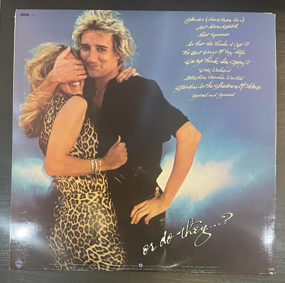 Rod Stewart - Blondes Have More Fun (Швеция 1978г.)