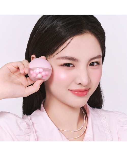 Rom&Nd Sheer Powder Pearls 02 Berry Glow мерцающая пудра-вуаль в шариках