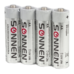 Батарейки комплект 30 (20+10) шт. SONNEN Alkaline AA+ААА (LR6+LR03) в коробке (2 штуки в упаковке)