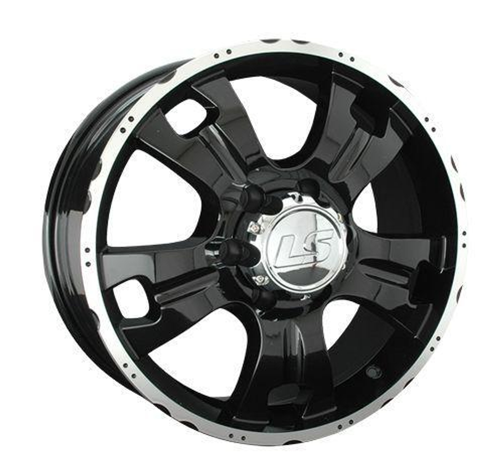 LS Wheels 214 7x16 5x139.7 ET 5 Dia 108.1 (BKF)