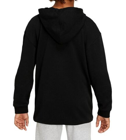 Детская теннисная толстовка Asics Big OTH Hoodie - performance black/brilliant white