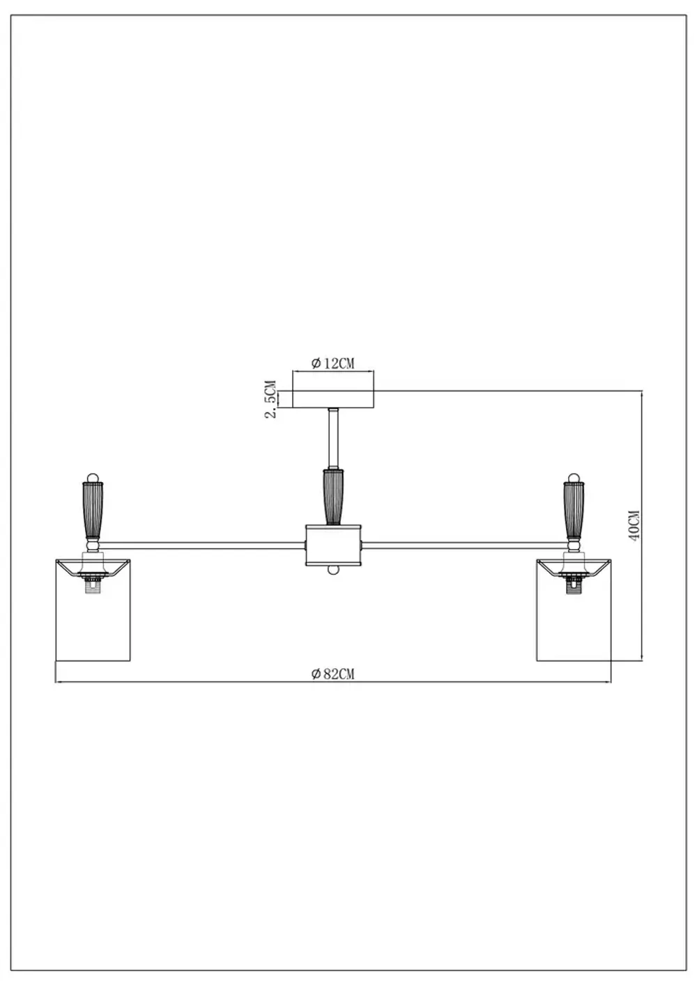 Люстра на штанге Arte Lamp