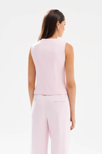 1980 Жилет женский (светло-розовый)