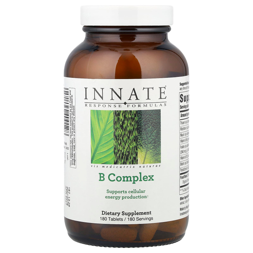 Innate Response Formulas, комплекс витаминов группы B, 180 таблеток
