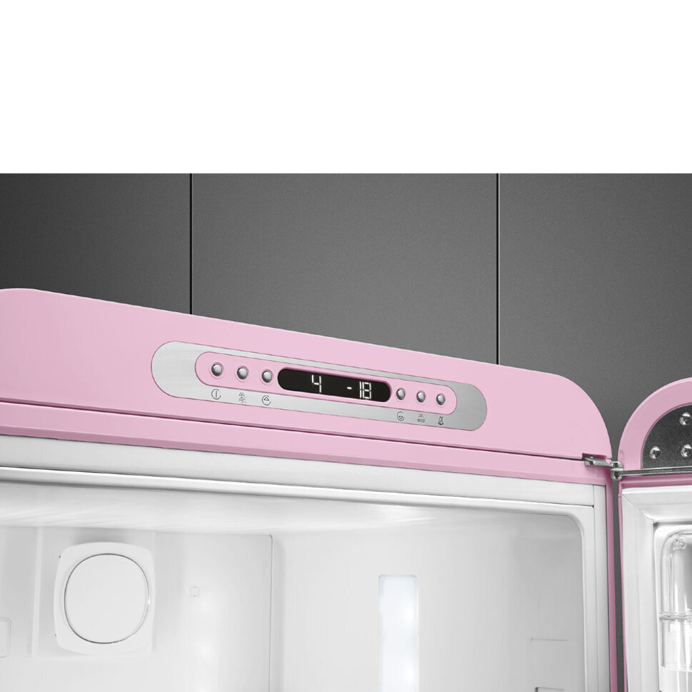 Отдельностоящий двухдверный холодильник Smeg FAB32RPK5