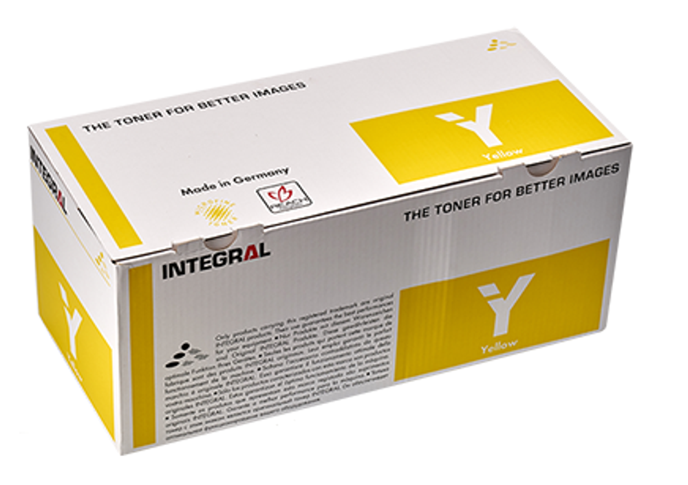 Тонер-картридж  Integral TK-5150Y Chip