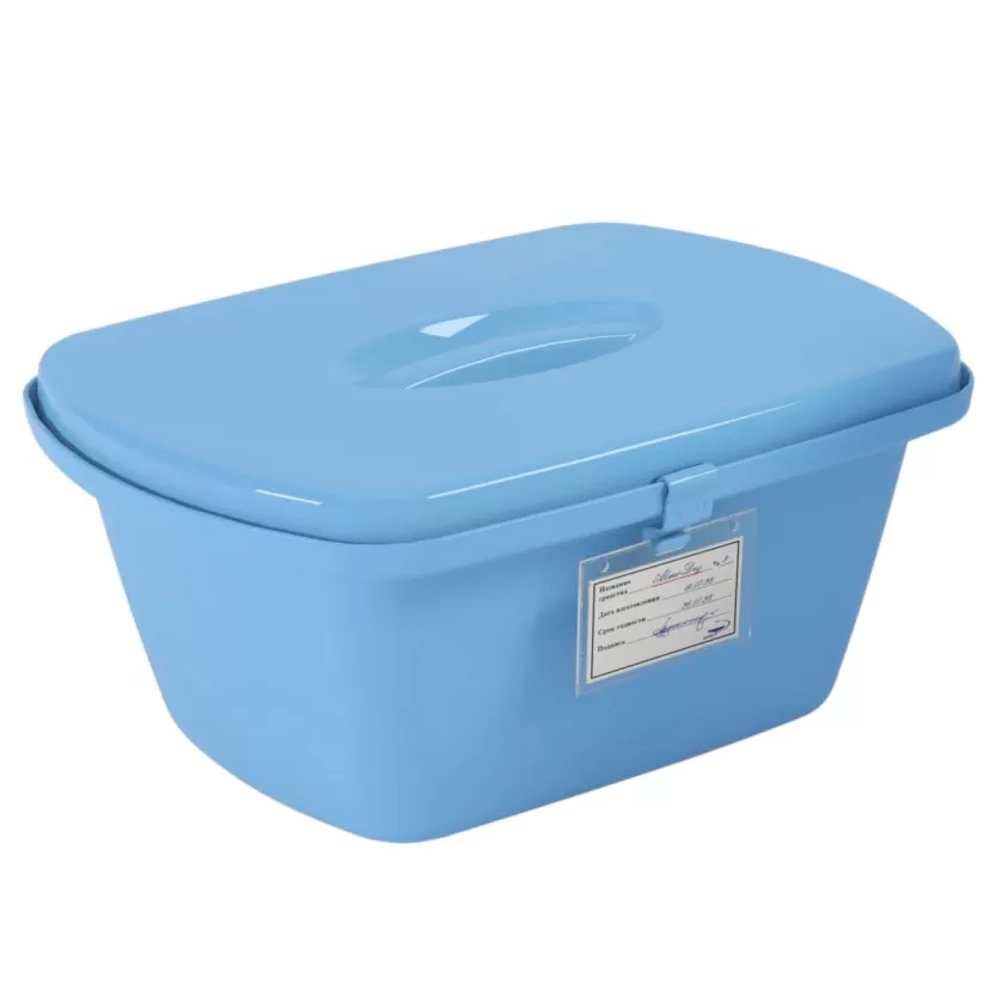 Контейнер 5 л КДС-5 голубой 400х285х165 мм