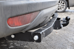 Фаркоп для Mitsubishi Pajero Sport 2008-2017 Тип шара: F. Нагрузки: 2000/100 кг, MI 20