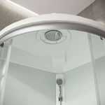 Душевая кабина Niagara Light L90/17 90х90 стекло прозрачное/профиль матовый хром