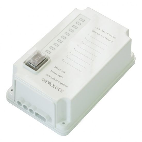 Блок управления Gidrolock Premium Plus с аккумулятором Li-Ion