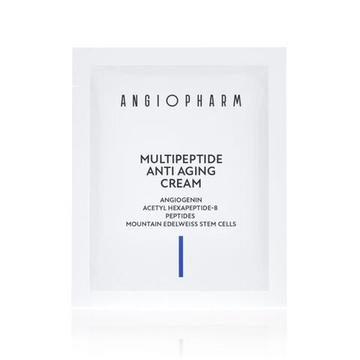 ANGIOPHARM МУЛЬТИПЕПТИДНЫЙ ОМОЛАЖИВАЮЩИЙ КРЕМ, 3 мл | MULTIPEPTIDE ANTI AGING CREAM