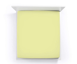 Простыня на резинке 140x200-160x200 Formesse Bella Donna Jersey 0531 lime