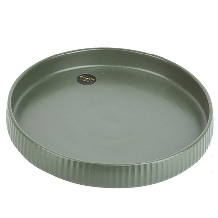 Блюдо " .Green Olive" d=24,5см h=3,5см (без упаковки)