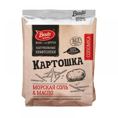 Картошка Bruto ЛОСОСЬ