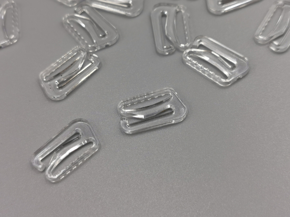 Крючки, 15 мм, Arta-F, пластик, прозрачные, (Арт: KR/15-PR), шт