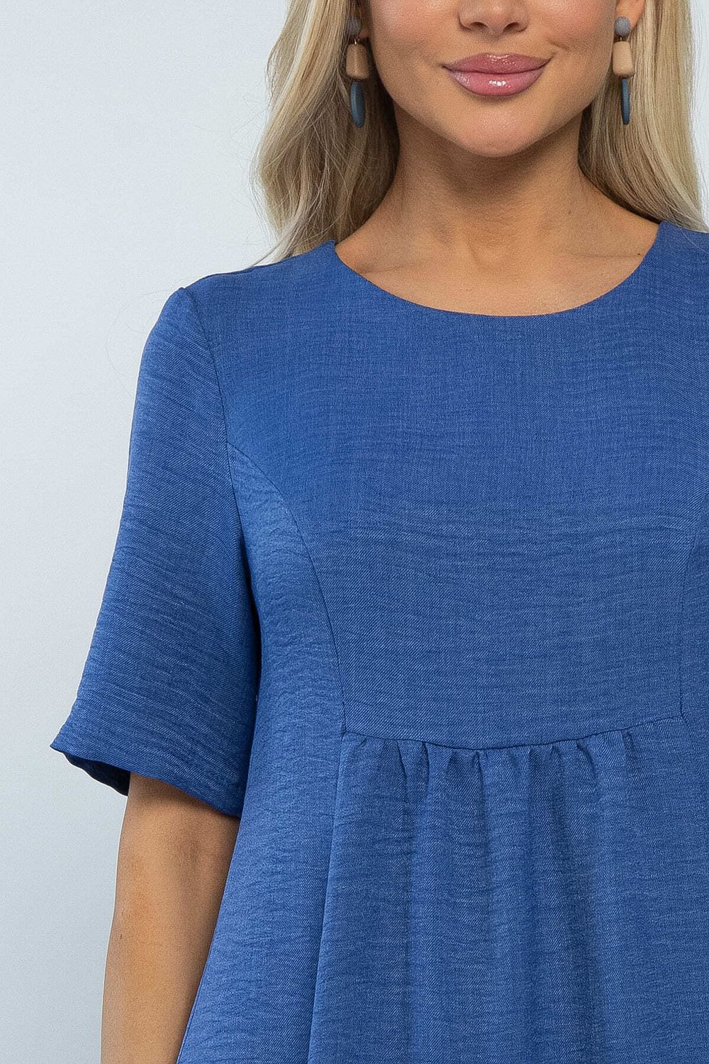 Платье Воздушный поцелуй (джинс) П13491-18М LT Collection