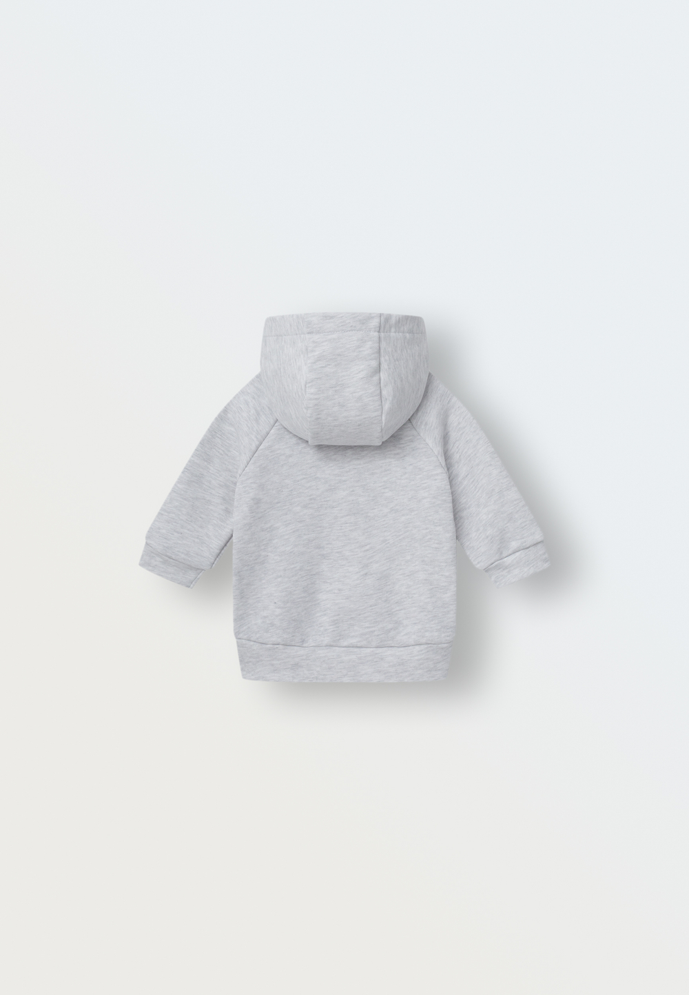 Костюм из футера петля (экрю меланж)