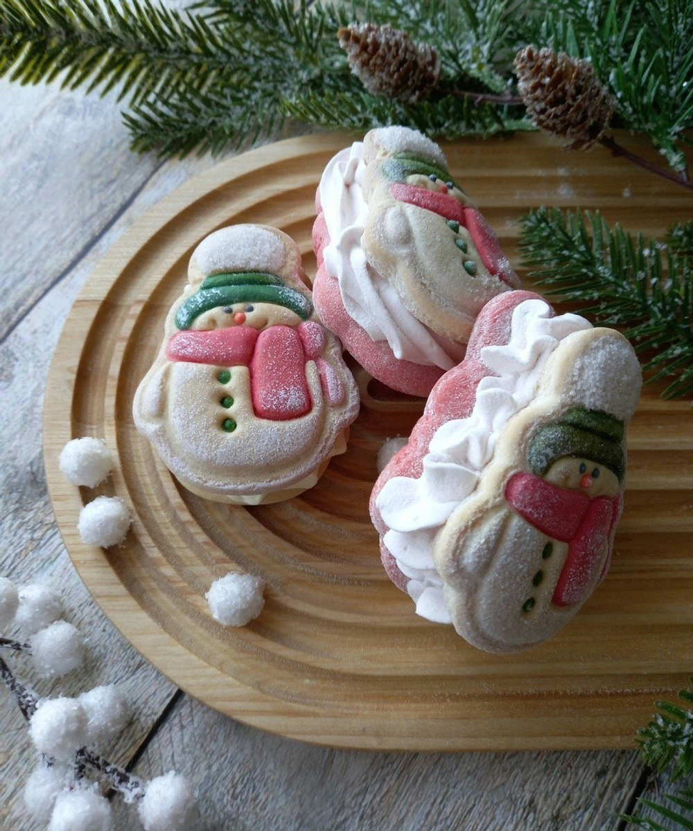 Штамп Снеговик №1