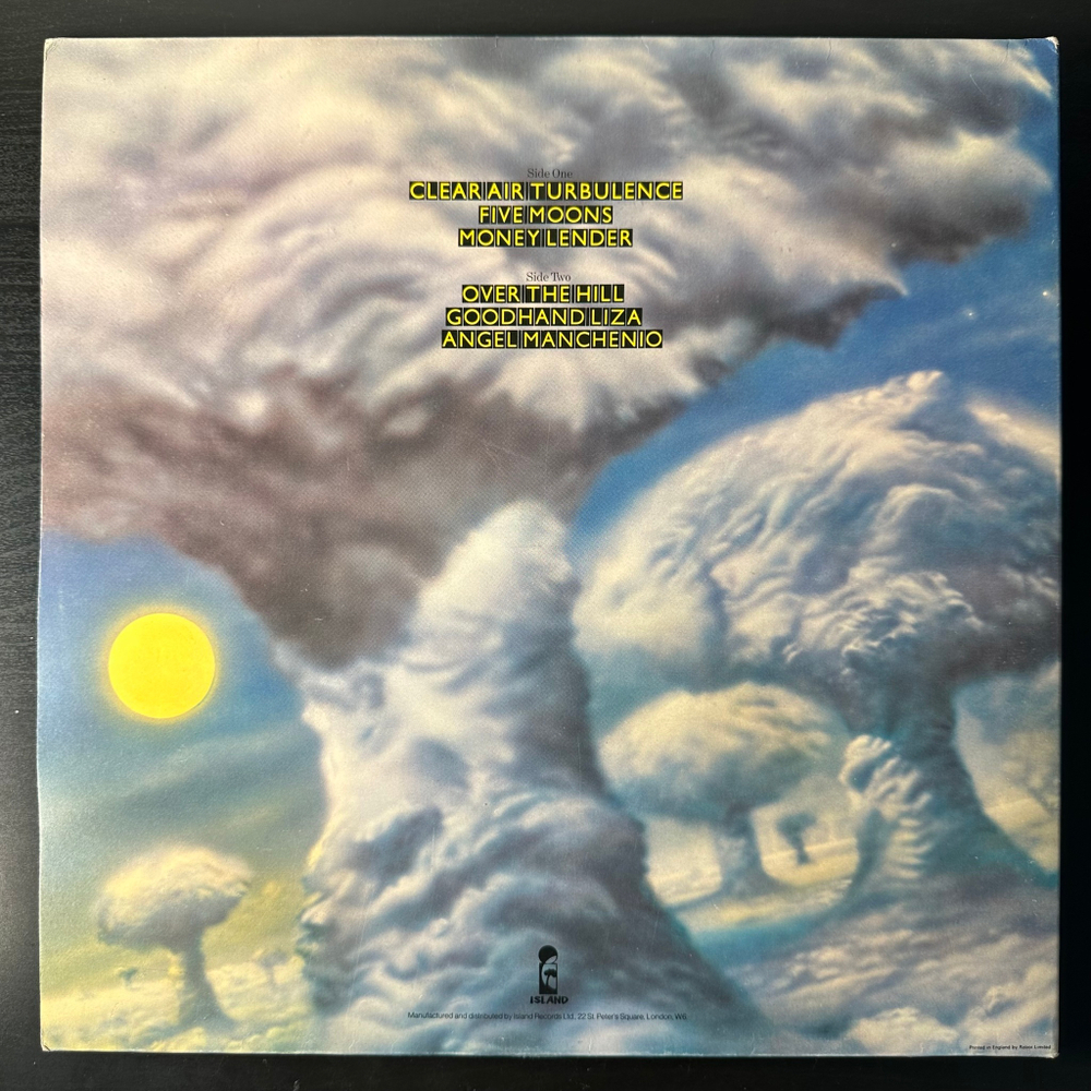 Ian Gillan Band ‎– Clear Air Turbulence (Англия 1977г.)