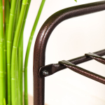 Полка для обуви, мет-л, 3 секц, 79х33х50 см, с сиден, медный антик, Nika, ЭТЛ3