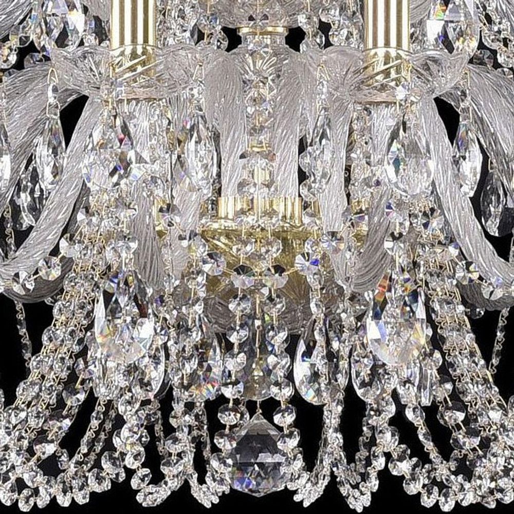 Подвесная люстра Bohemia Ivele Crystal 1402 1402/16+8+4/300/XL-123/3D/G