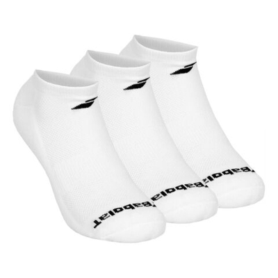 Носки теннисные Babolat Invisible Tennis Socks 3 Pack - White, Black