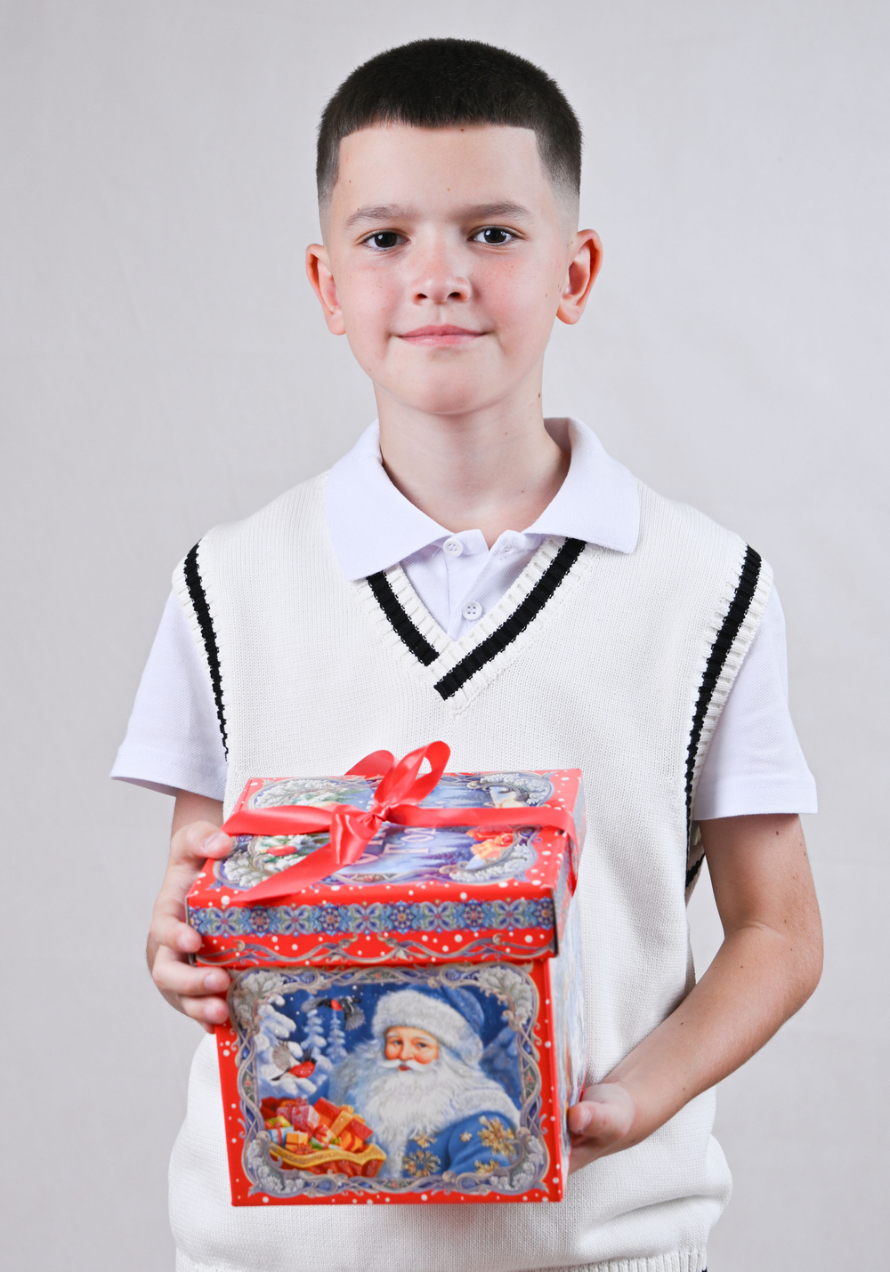 Сладкий новогодний подарок "Сказочный зимний лес" 1кг