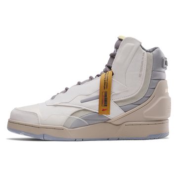 Reebok BB 4K2 Винтажные баскетбольные кроссовки High Топ Белый/Коричневый Унисекс