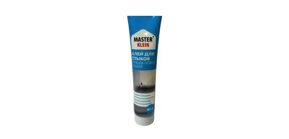 Клей для стыков и подклейки обоев "Master Klein" туба 80г