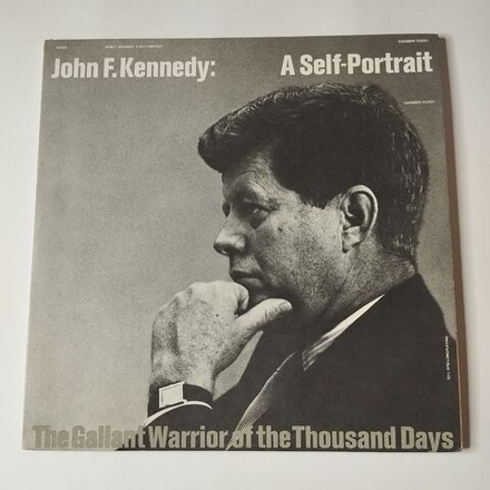 Винтажная виниловая пластинка LP John F. Kennedy A Self Portrait Речи Джона Ф. Кеннеди (USA 1964)