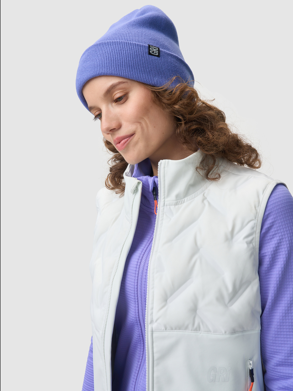 Шапка унисекс Норд фиолетовая