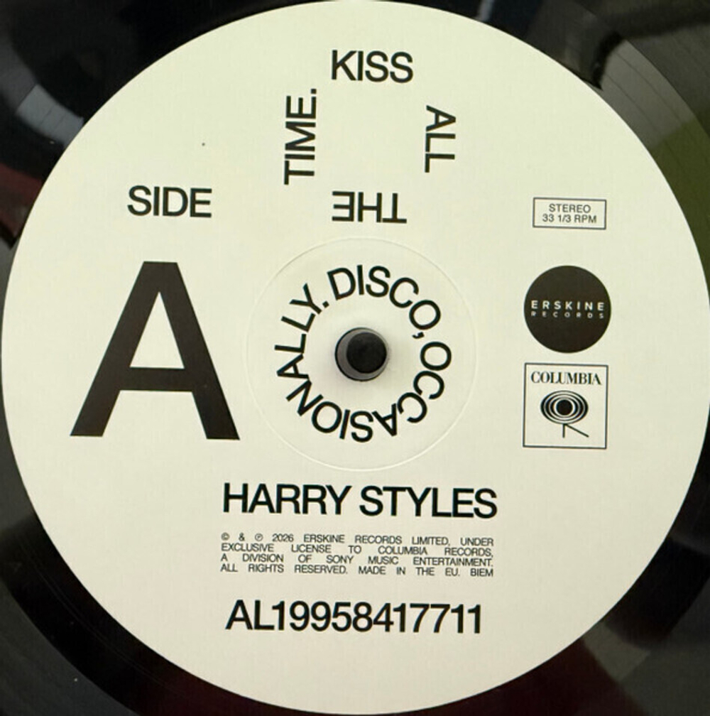 Harry Styles / Kiss All The Time. Disco, Occasionally. (LP)